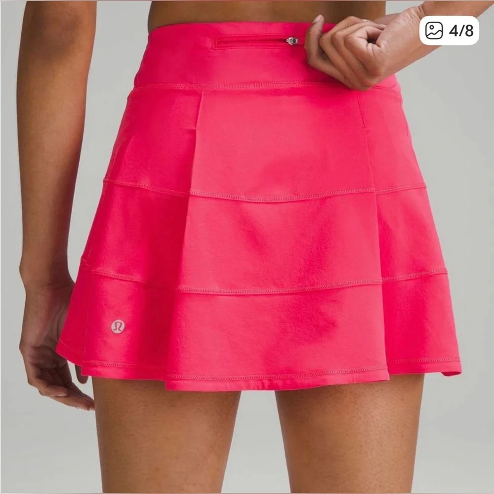 Lululemon Pace Rival Skirt in Lipgloss Pink Color - Picture 4 of 12